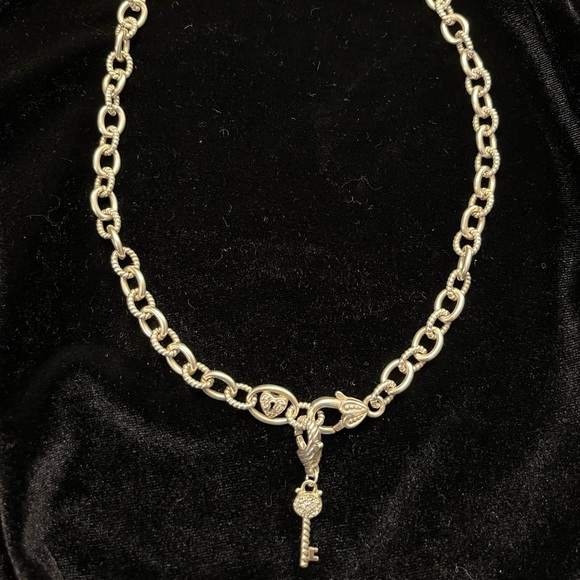 Judith Ripka Necklace Key to My Heart